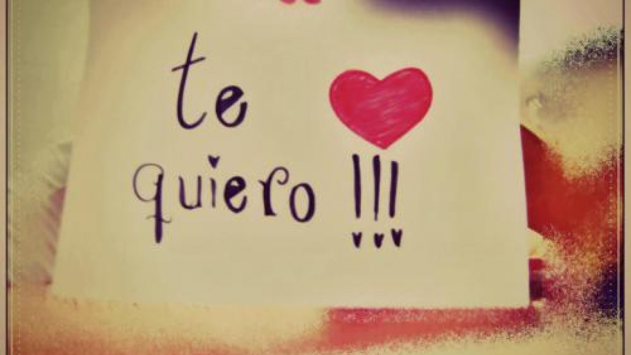 Te quiero, dos palabras mágicas