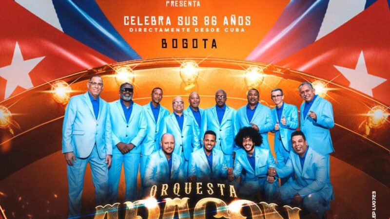 Orquesta Aragón se presentará nuevamente en Colombia