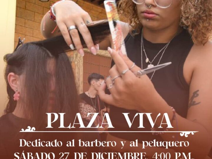 Plaza Viva celebra al Día del Barbero y el Peluquero