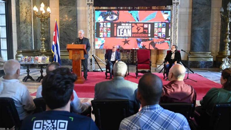 Aplaude Díaz-Canel inclusión de Cuba en proyecto cultural regional 25 para el 25