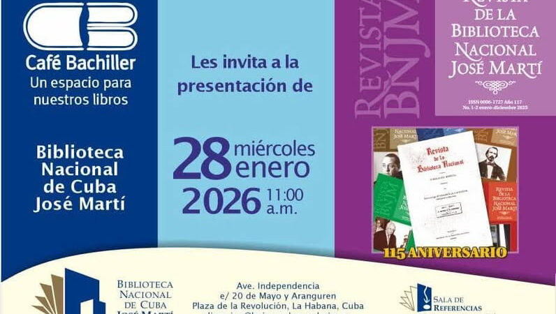 Biblioteca Nacional rendirá homenaje a José Martí