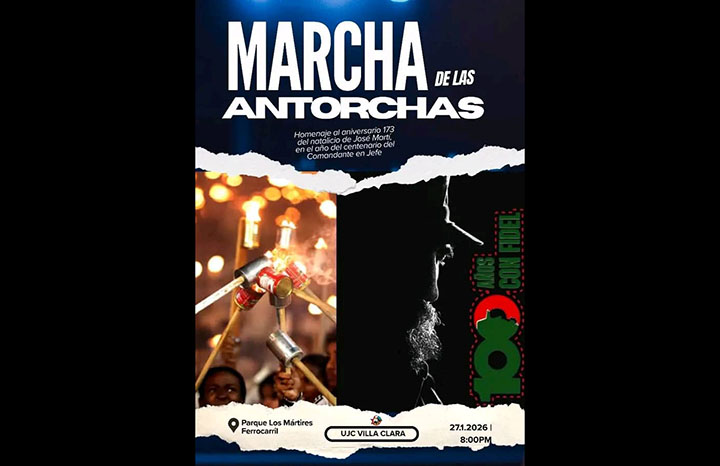 Convocan a participar en tradicional Marcha de las Antorchas