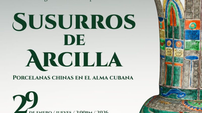 Exhibirán porcelanas chinas en Museo Nacional de Artes Decorativas de Cuba