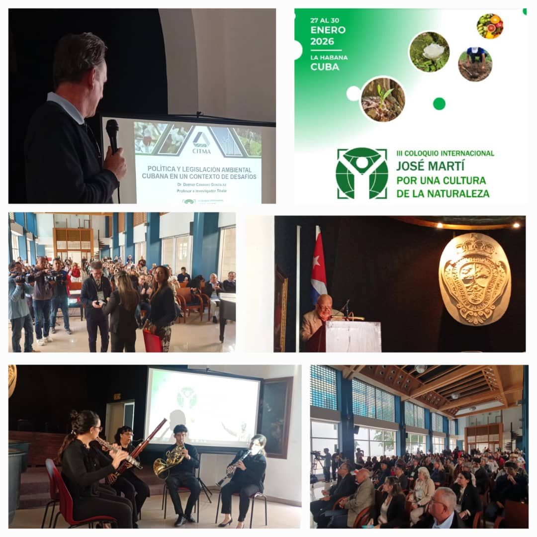 Unidos por la Naturaleza y la Paz: III Coloquio Internacional José Martí