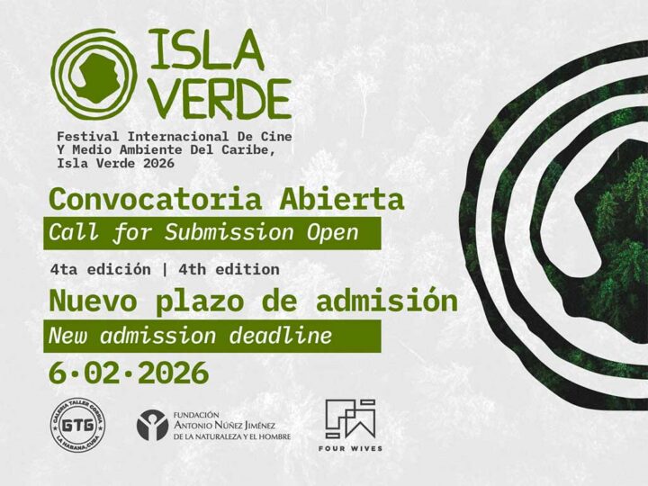 Cierra en febrero próximo convocatoria al festival de cine cubano Isla Verde