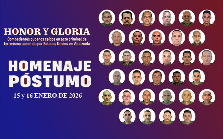 Cuba rendirá honores a sus combatientes caídos en Venezuela