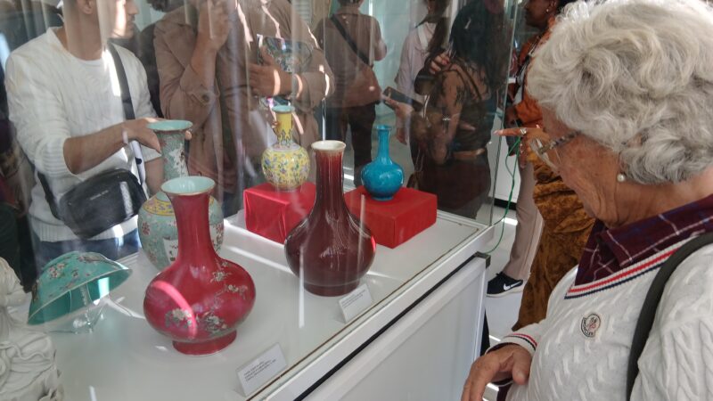 Porcelanas chinas en el Museo Nacional de Artes Decorativas