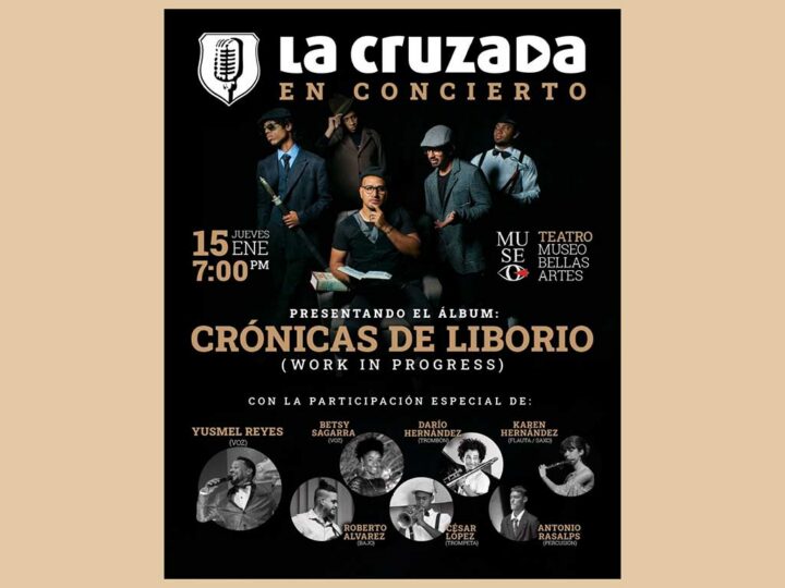 Agrupación La Cruzada ofrecerá concierto en el Museo Nacional de Bellas Artes