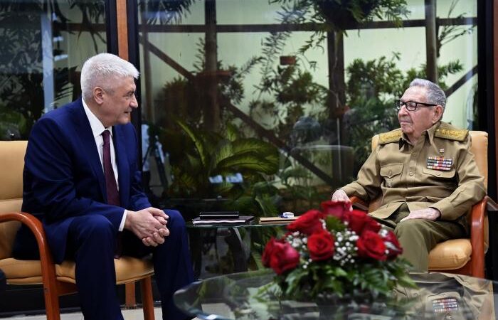 Recibió Raúl al Ministro del Interior de la Federación de Rusia