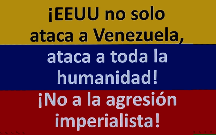Continúan manifestaciones de repudio a la agresión armada de Estados Unidos contra Venezuela