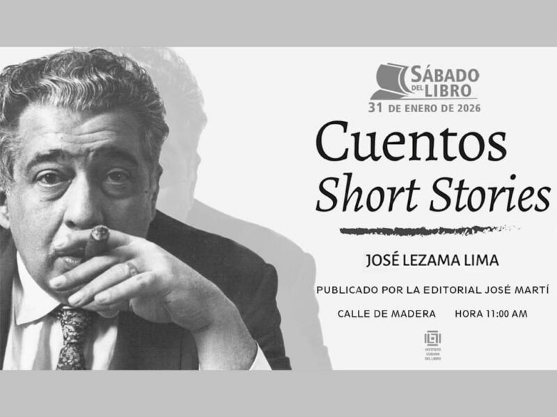 Sábado del Libro invita a encontrarse con la poética de Lezama Lima