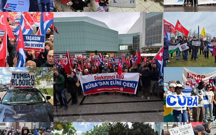 Amplias jornadas internacionales denunciaron bloqueo contra Cuba