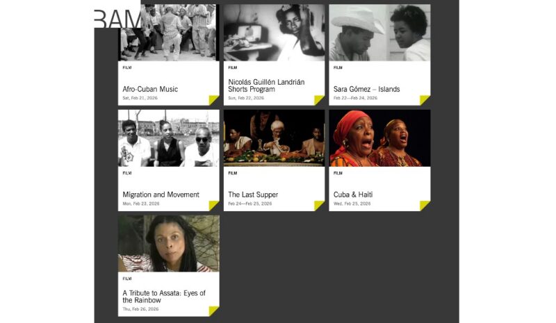 Muestra de cine cubano en Nueva York