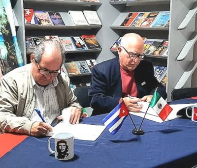 Rubrican convenio Instituto Cubano del Arte e Industria Cinematográficos y Presencia Latinoamericana en México
