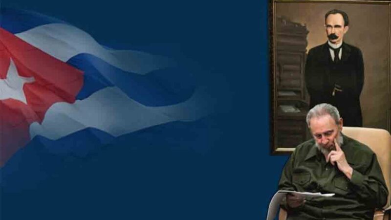 Escritos patrióticos, el Apóstol Nacional de Cuba José Martí y el Comandante en Jefe Fidel Castro Ruz