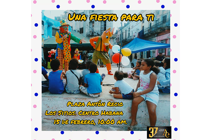 Fiesta este domingo en céntrica comunidad habanera