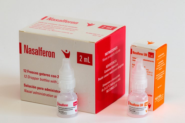 Nasalferon medicamento cubano con elevada eficacia y seguridad