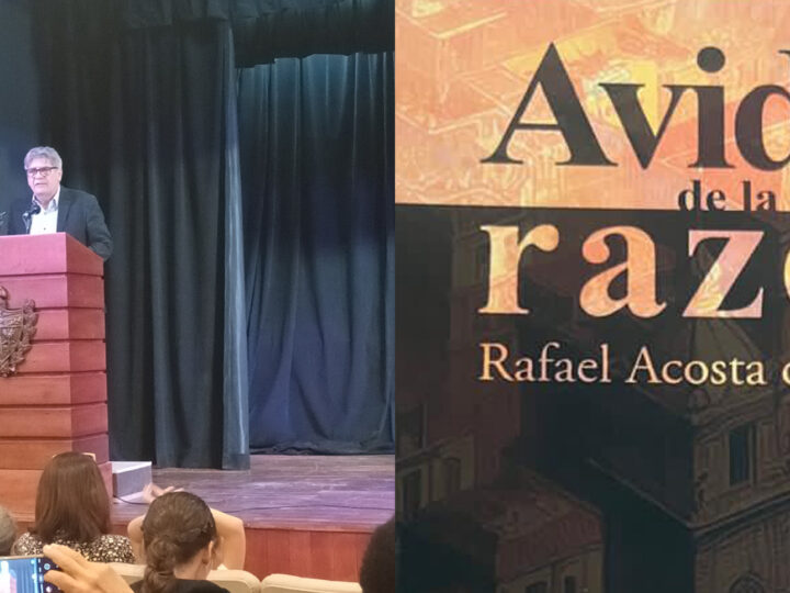 Sobre el libro Avidez de la razón de Rafael Acosta de Arriba