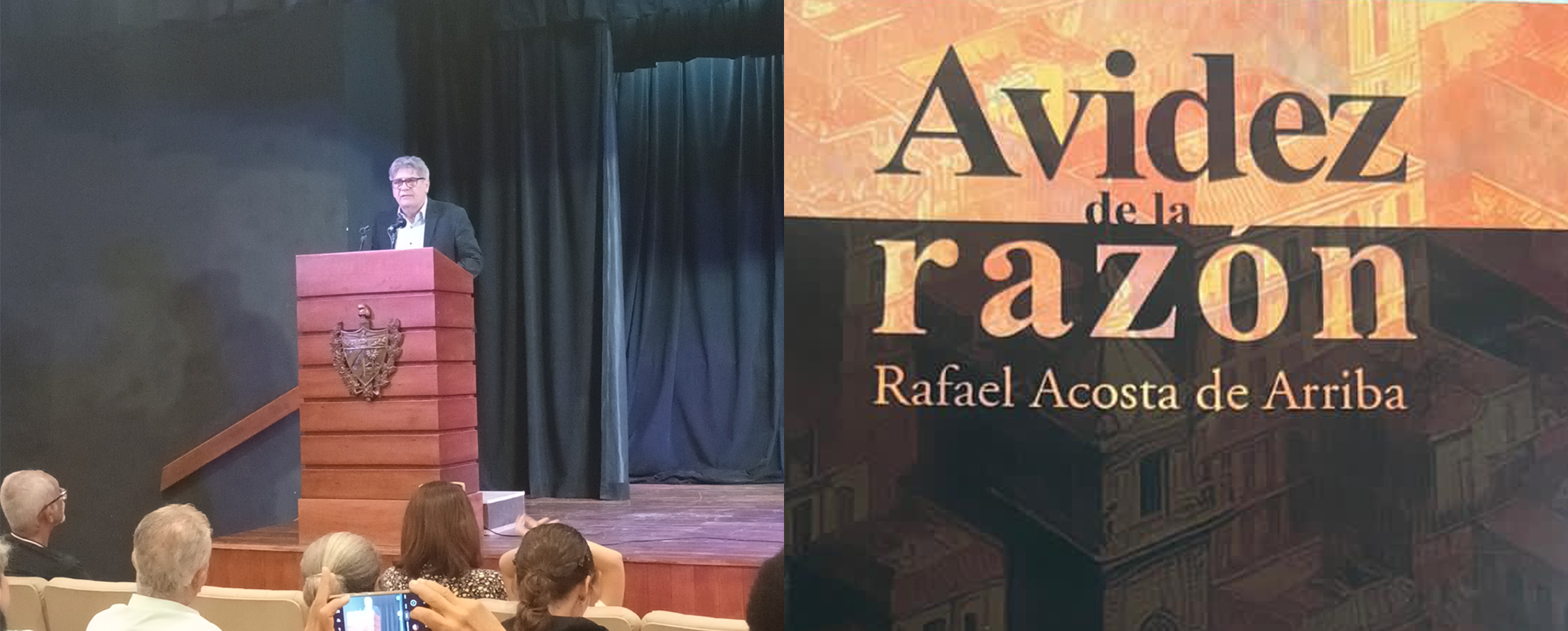 Sobre el libro Avidez de la razón de Rafael Acosta de Arriba