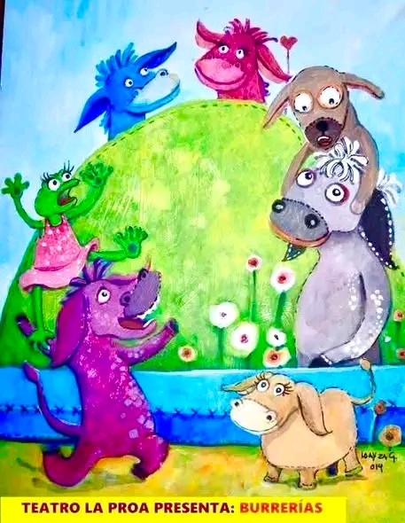 «Burrerías» vuelve a la escena con Teatro La Proa