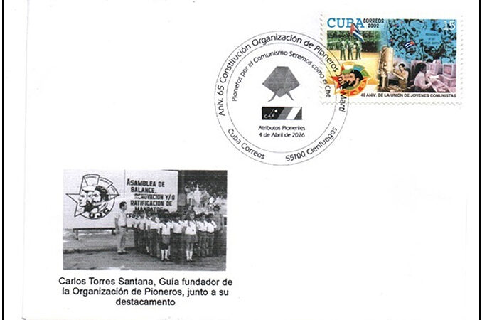 Celebrará el Círculo Filatélico de Cienfuegos aniversarios de la UJC y la OPJM