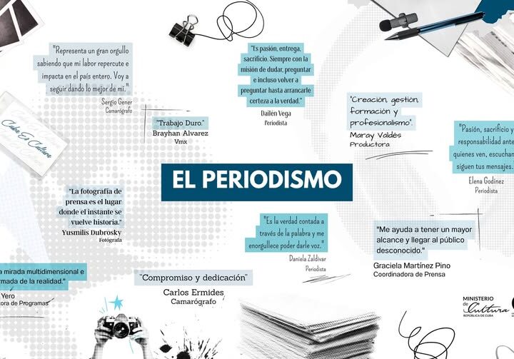 Día de la Prensa Cubana, felicitaciones de las instituciones culturales