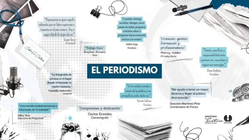 Día de la Prensa Cubana, felicitaciones de las instituciones culturales