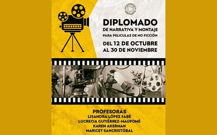 Convoca Escuela Internacional de Cine y Televisión a diplomado y taller