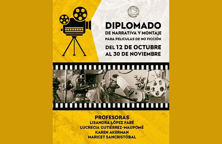 Convoca Escuela Internacional de Cine y Televisión a diplomado y taller