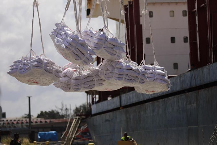 Agradece Cuba a China nuevo donativo de arroz como aporte solidario