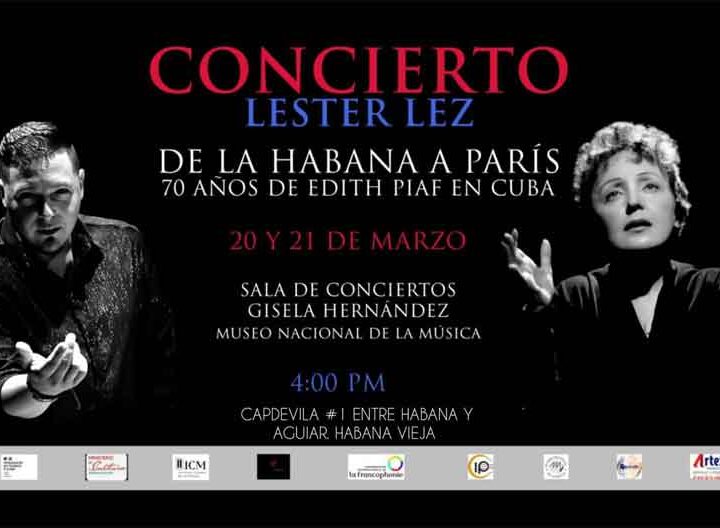 Homenaje en La Habana a Edith Piaf