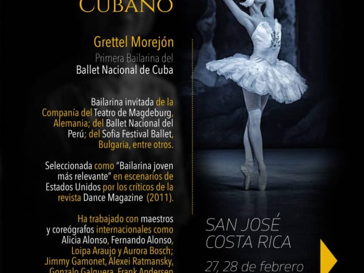 Celebran Primer Encuentro de Ballet Cubano en Costa Rica
