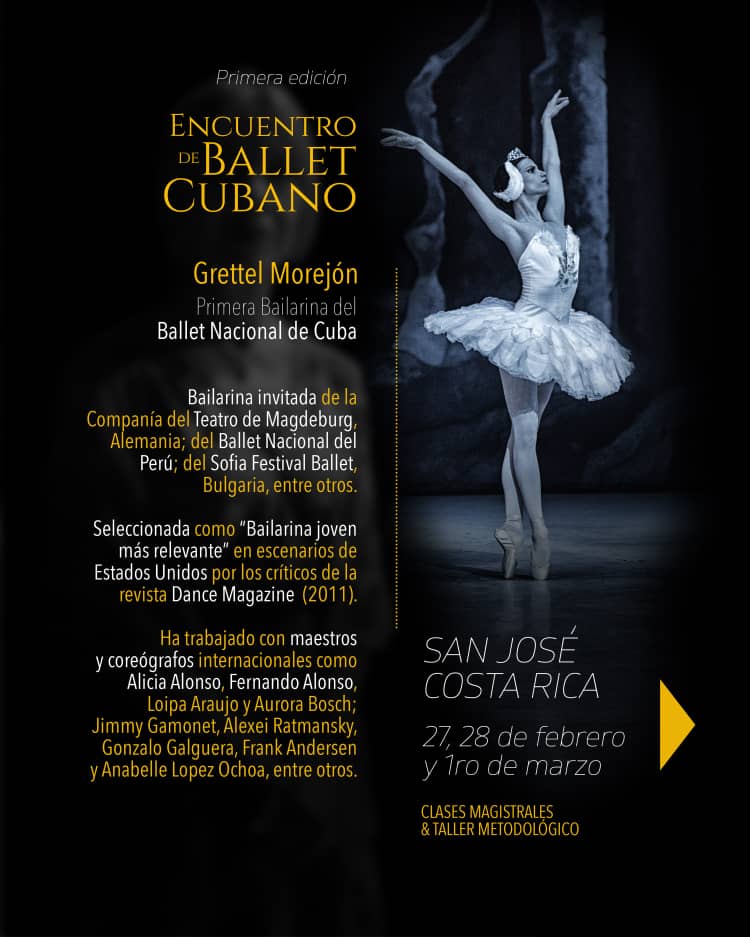 Celebran Primer Encuentro de Ballet Cubano en Costa Rica