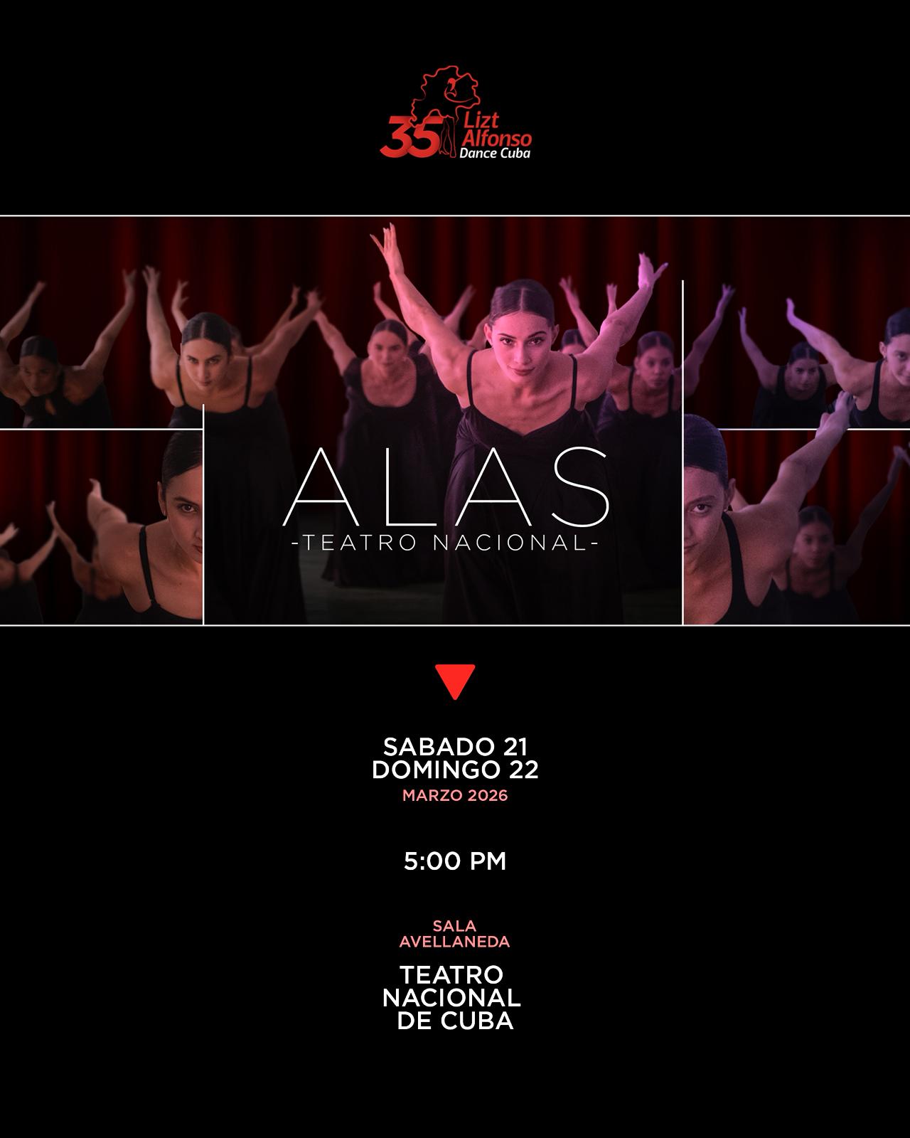 Lizt Alfonso Dance Cuba volará con su espectáculo Alas en el Teatro Nacional de Cuba