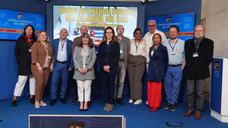 Reconocen en Italia noble labor de Brigada Médica de Cuba en Calabria