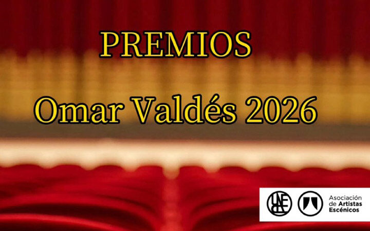 Reconocen a figuras del teatro cubano con los Premios Omar Valdés 2026