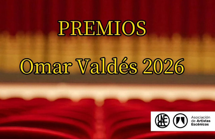 Reconocen a figuras del teatro cubano con los Premios Omar Valdés 2026