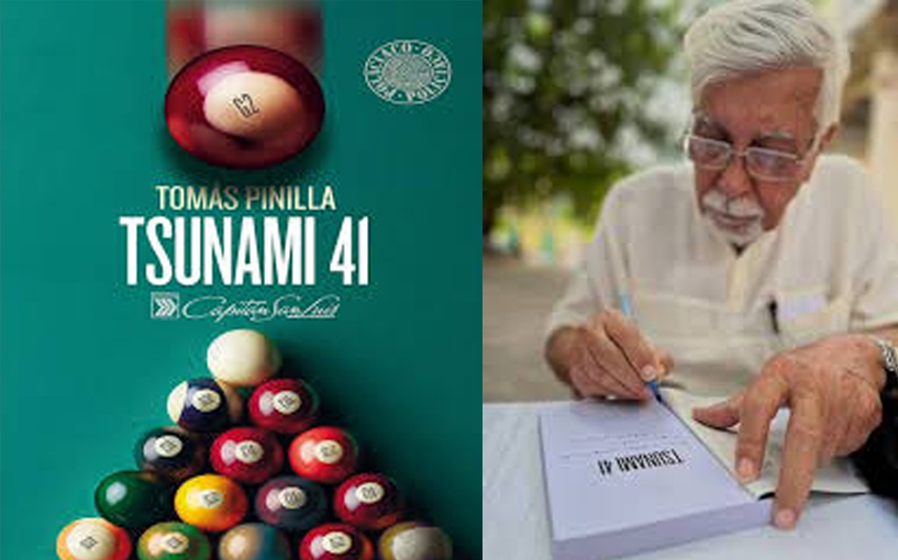 Presentan novela cubana de espionaje Tsunami 41, de Tomás Pinilla