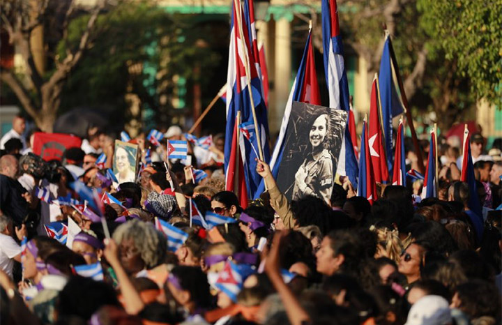 Reitera Cuba denuncia al bloqueo con voz y rostro de mujer