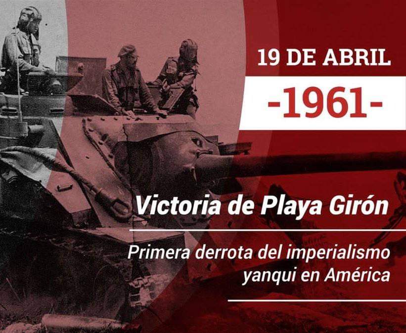 Aniversario 65 de la victoria de Playa Girón