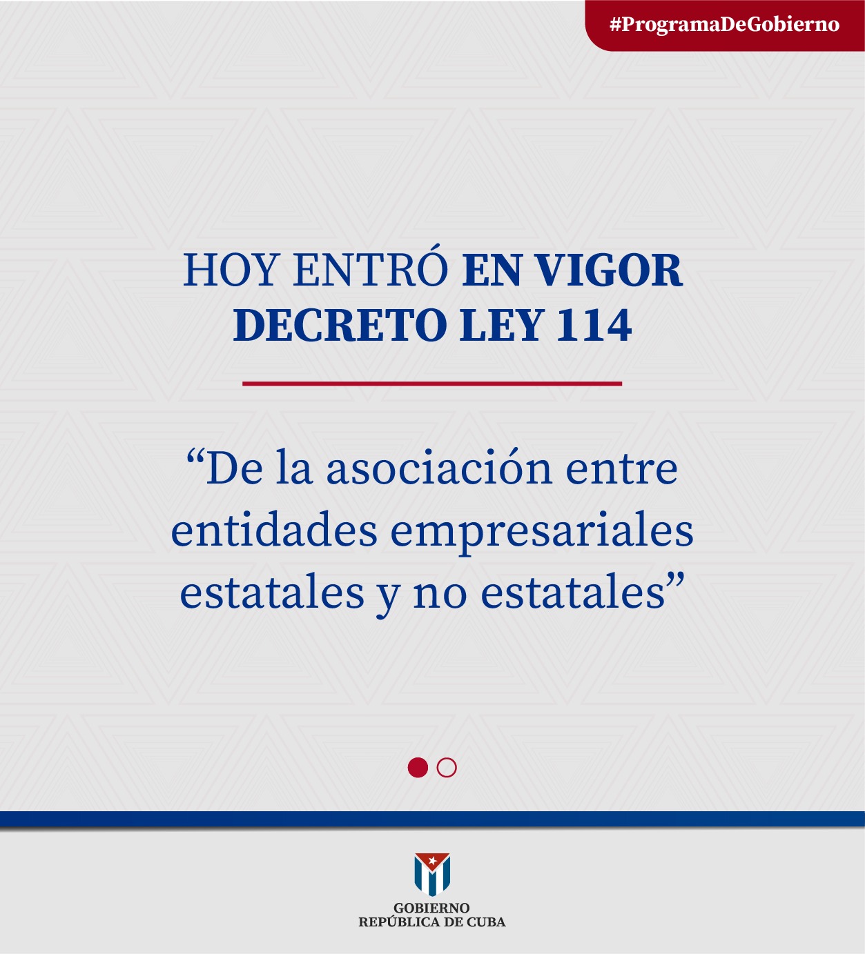 Destaca Primer Ministro potencialidades de Decreto Ley 114