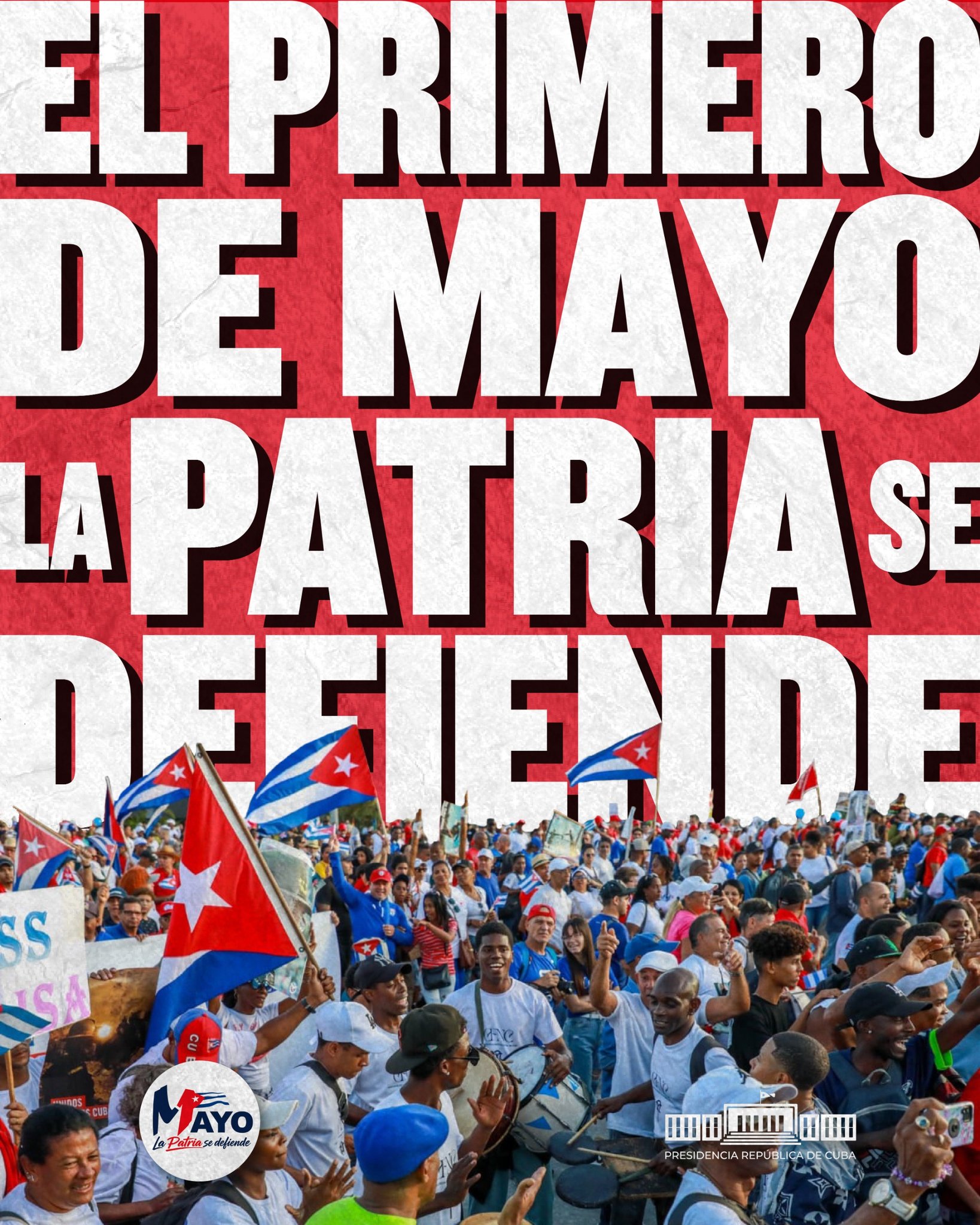 Díaz-Canel: celebración del 1ro. de Mayo será un desfile por la paz