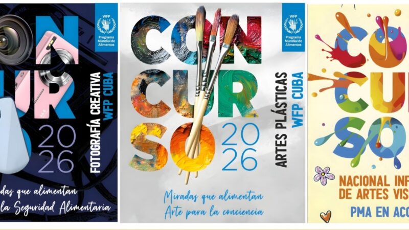 Programa Mundial de Alimentos convoca a concursos de arte en Cuba