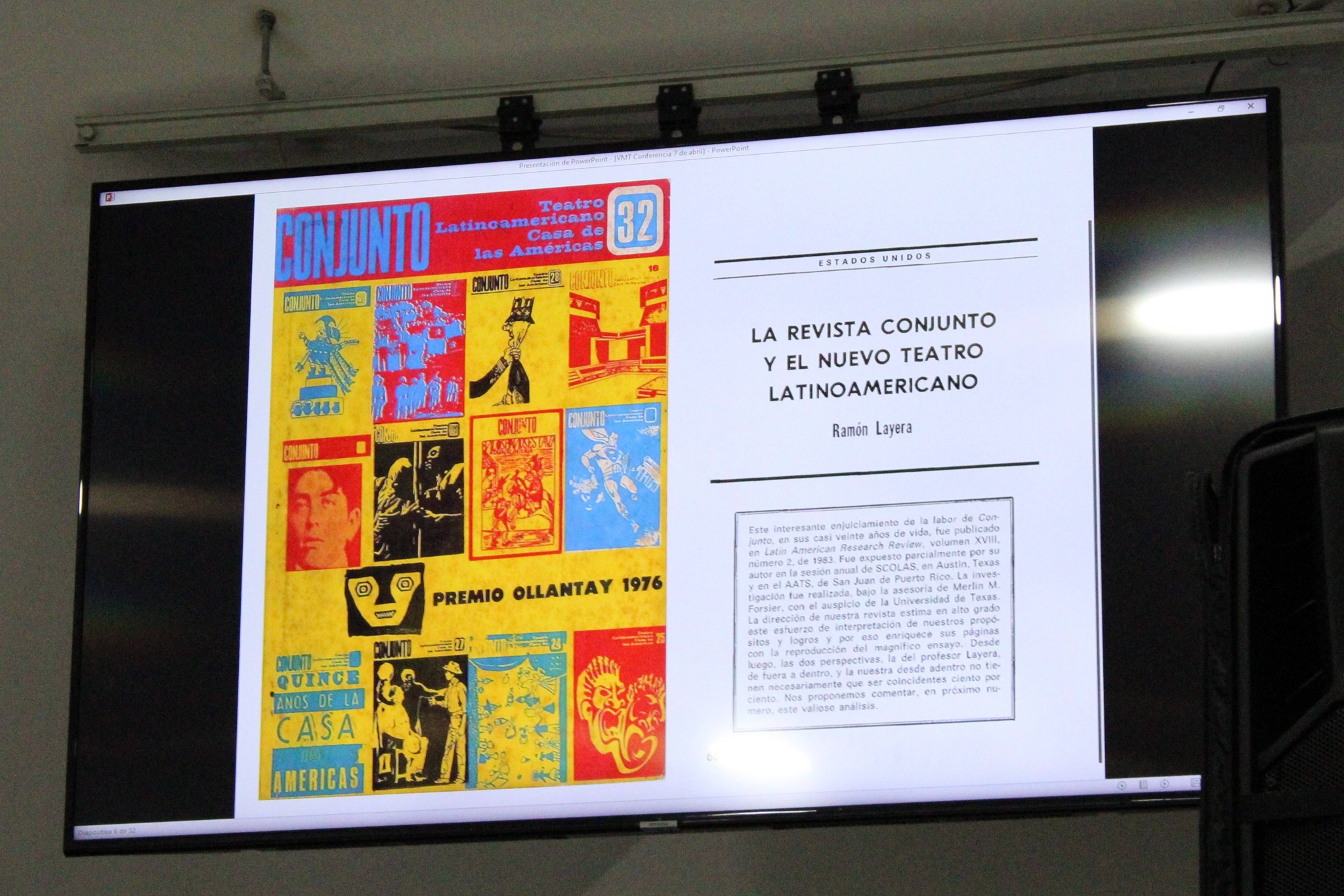 Resalta Casa de las Américas aniversario 60 de su publicación Conjunto
