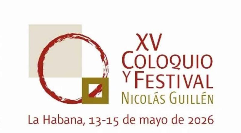 Acontecerá en mayo próximo el XV Coloquio y Festival Nicolás Guillén
