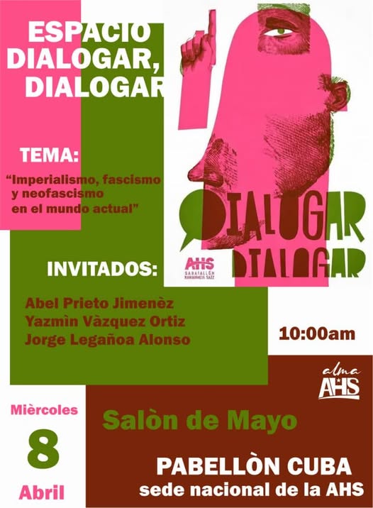 Invita la Asociación Hermanos Saíz a su espacio Dialogar, dialogar
