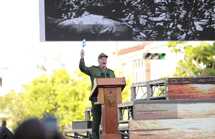 Ratifica Presidente de Cuba defensa del socialismo ante amenazas imperiales