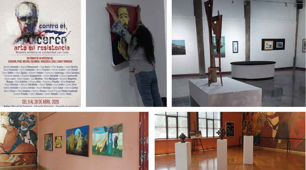 Exposición artística en Ecuador mostrará solidaridad con Cuba