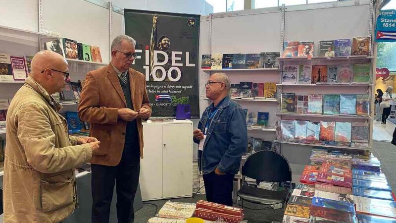 Variada muestra literaria de Cuba en Feria del Libro de Bogotá