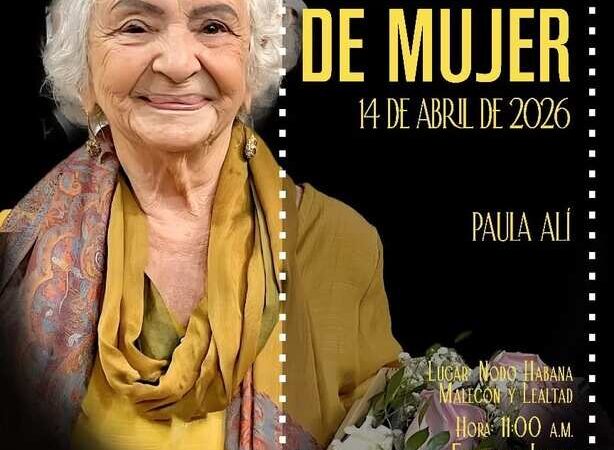 Encuentro este martes con la primera actriz Paula Alí